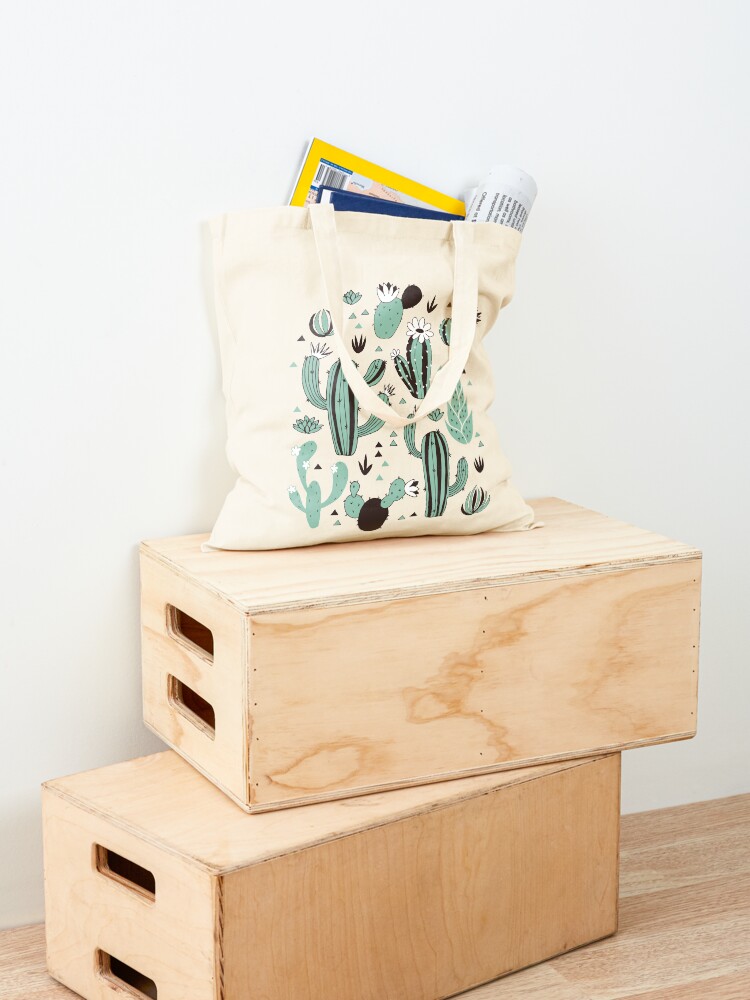 Alternate view of Cacti Tote Bag