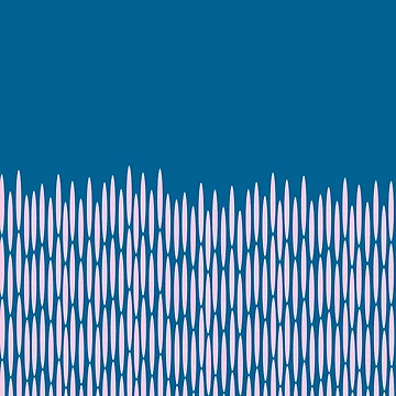 Artwork thumbnail, Blue Droplets by FunkyPattern