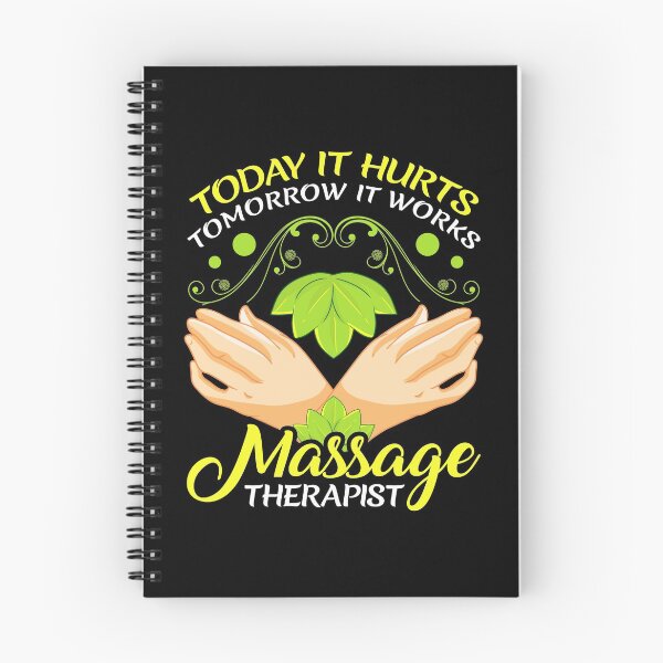 Item preview, Today It Hurts Tomorrow It Works Massage Therapist designed and sold by perfectpresents.
