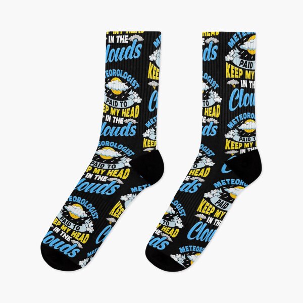 Item preview, Paid To Keep My Head In The Clouds Meteorology Pun designed and sold by perfectpresents.