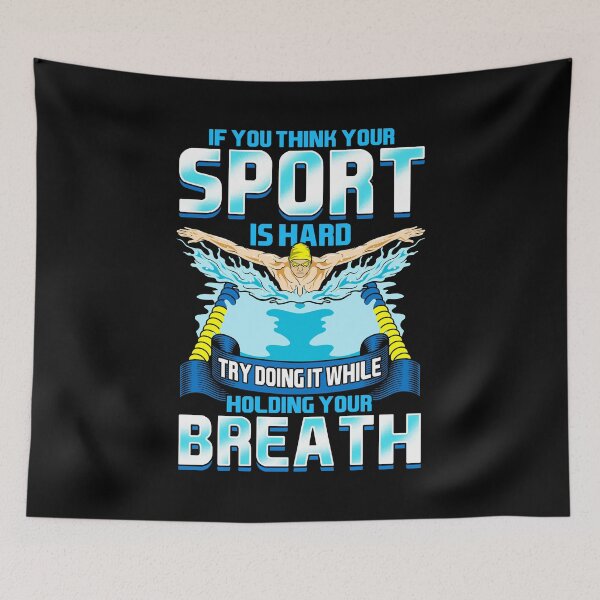 Item preview, Think Your Sports Hard? Do It Holding Your Breath designed and sold by perfectpresents.