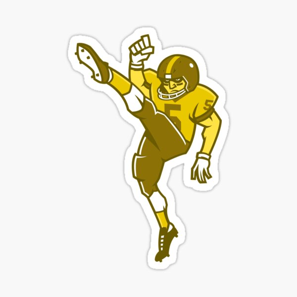 Football Punter Sticker
