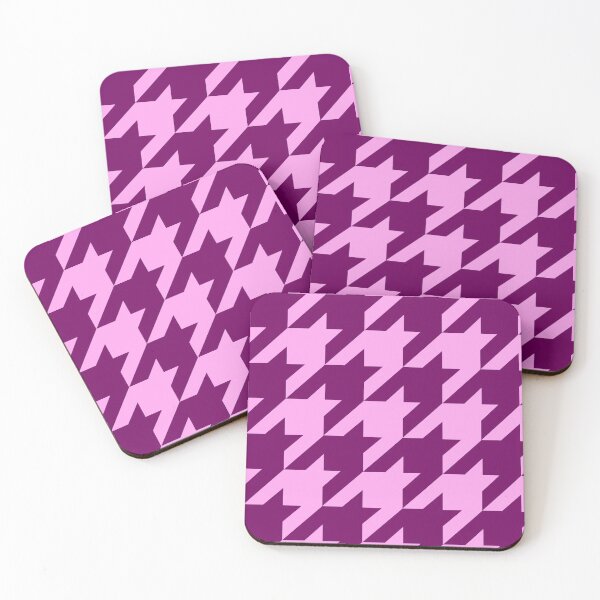 Item preview, Purple Houndstooth designed and sold by christinaashman.