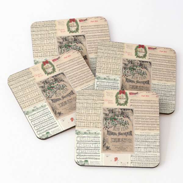 Item preview, Vintage Christmas Music Carols designed and sold by Retro Salt.