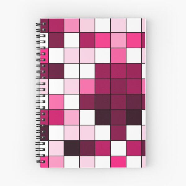 Item preview, Modern Pink, Black, and White Geometric Squares designed and sold by Blkstrawberry.