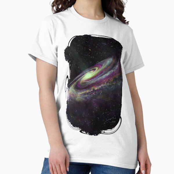 Unicorn Head Galaxy Classic T-Shirt