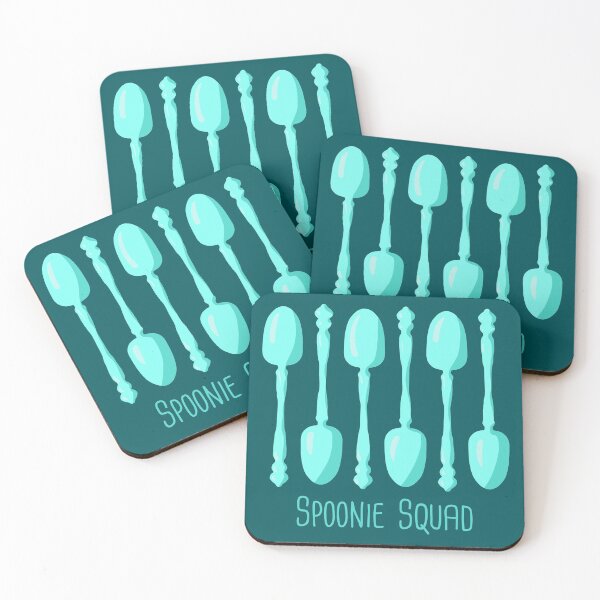 Item preview, Spoonie Squad (Teal) designed and sold by KelseyLovelle.