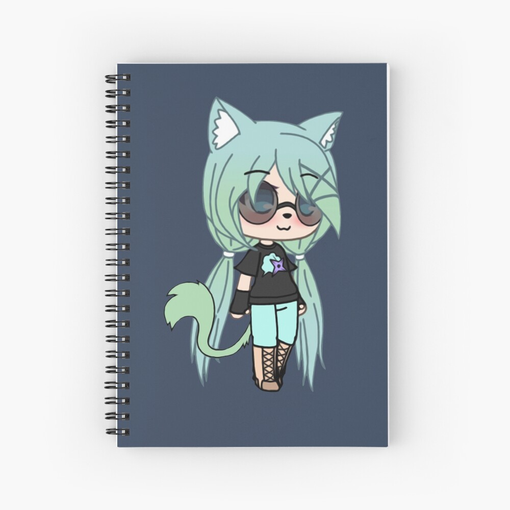 Gacha Life Series Chloe The Tomboy Hardcover Journal For Sale By Pignpix Redbubble