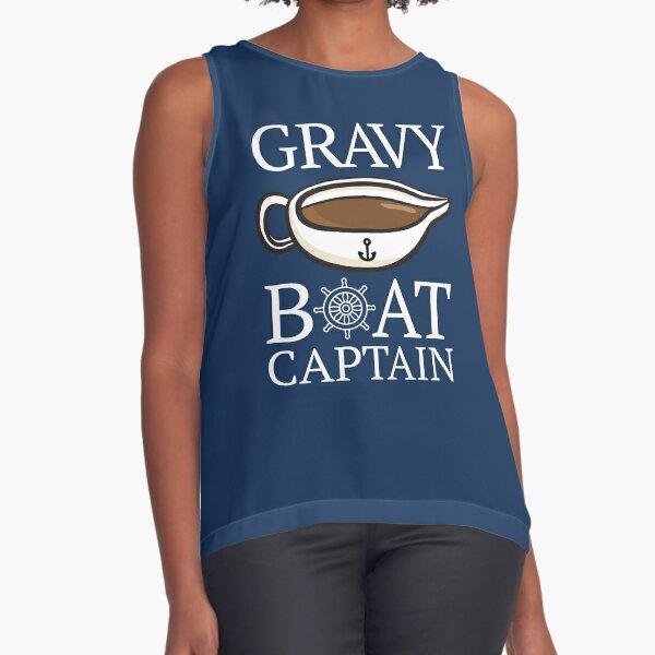 Zik Smart Solution Gravy Boat Captain Kids Heavy Cotton Tee Black, M