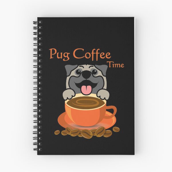 Item preview, Pug Coffee Time designed and sold by anbartshirts.