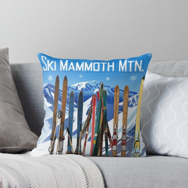 Item preview, Vintage-Style Ski Mammoth Mountain Travel Poster designed and sold by travelwitheric.