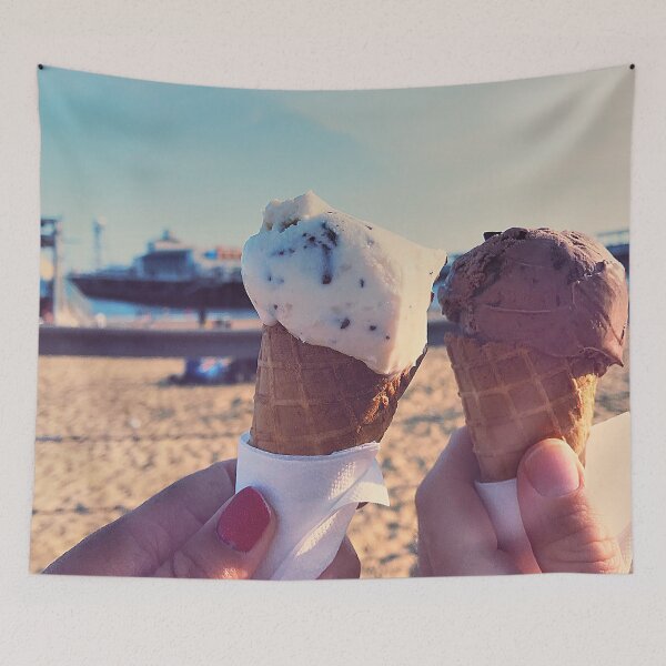 Item preview, Ice cream in Bournemouth Pier  designed and sold by KesiaHosking.