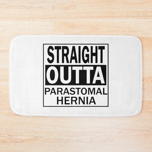 Item preview, Ostomy Straight Outta Parastomal Hernia Stoma Reversal Surgery designed and sold by wordsonly.