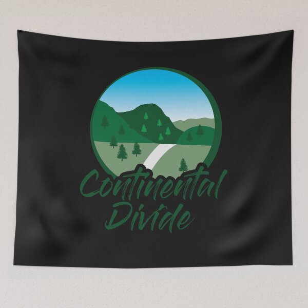 Item preview, Glowing Continental  Divide Badge Gift designed and sold by fernandopolania.