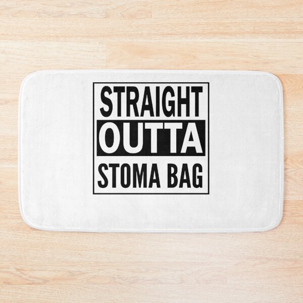 Item preview, Ostomy Survivor Funny Straight Outta Stoma Bag Leak designed and sold by wordsonly.