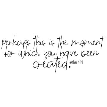 Artwork thumbnail, esther 4:14 by camistankus