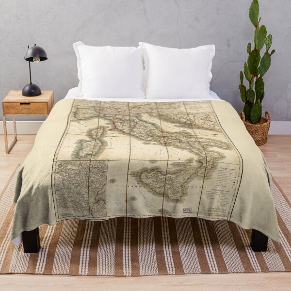 Item preview, Map of Italy (1851) designed and sold by allhistory.