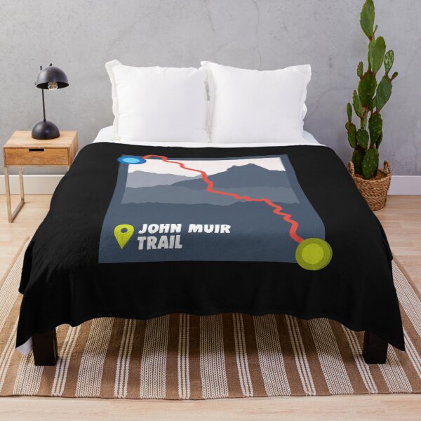 Item preview, John Muir Trail Gray Mountain Badge Gift designed and sold by fernandopolania.