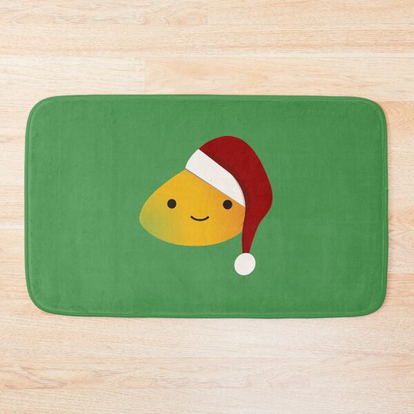 Item preview, Cute Kawaii Christmas Mango designed and sold by Hedgie Designs.