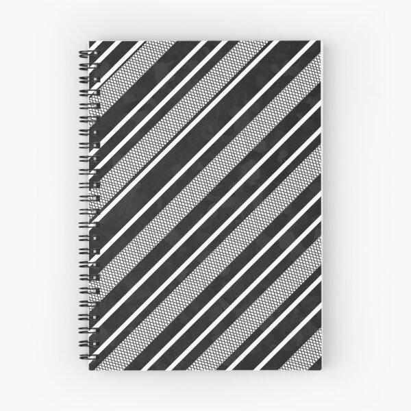 Item preview, Black and White Mesh Stripes Pattern designed and sold by Blkstrawberry.
