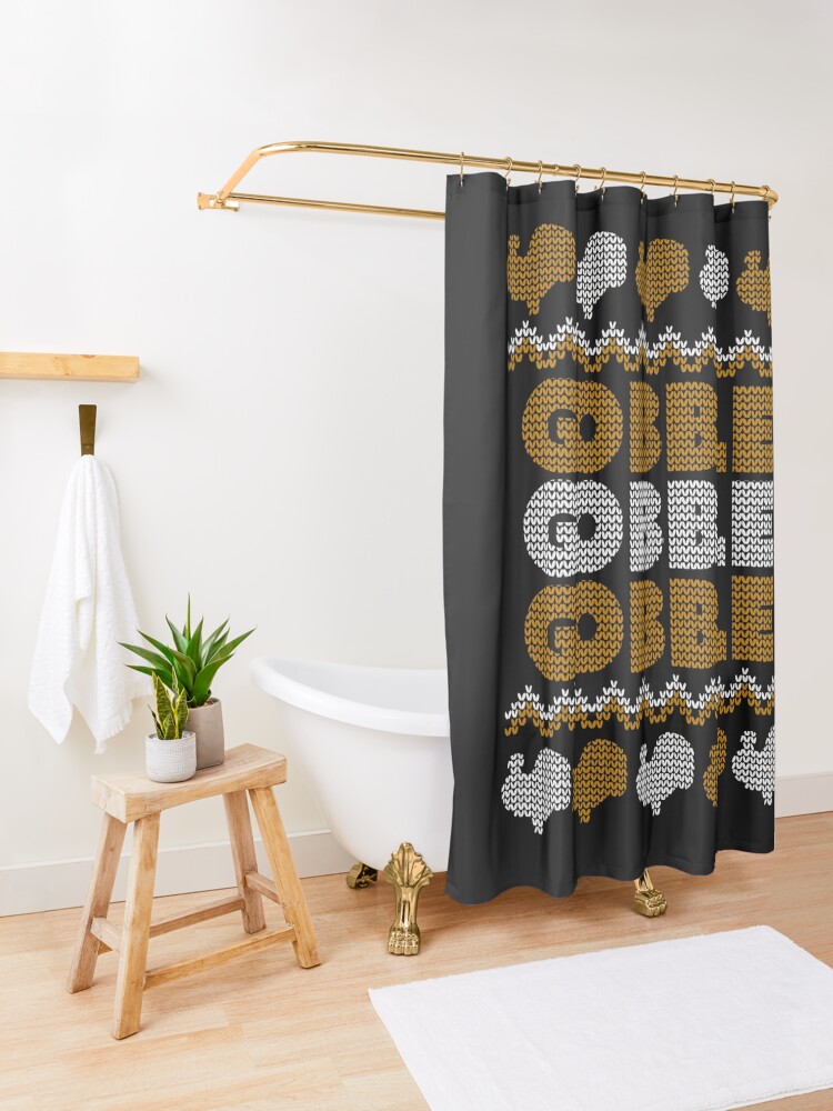 Thanksgiving shops turkey shower curtain