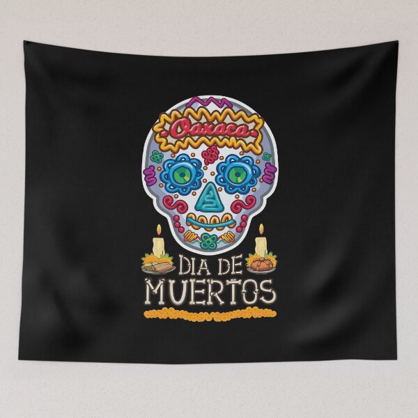 Item preview, Day of the dead sugar skull Oaxaca designed and sold by Fr33m4n1111.