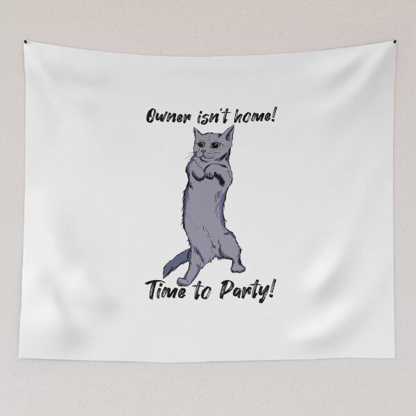 Item preview, Cat Dancing Party/Owner isn't Home! designed and sold by alt5665.