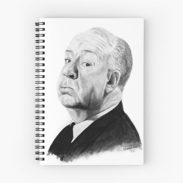 Item preview, Alfred Hitchcock designed and sold by SketchyCrow.
