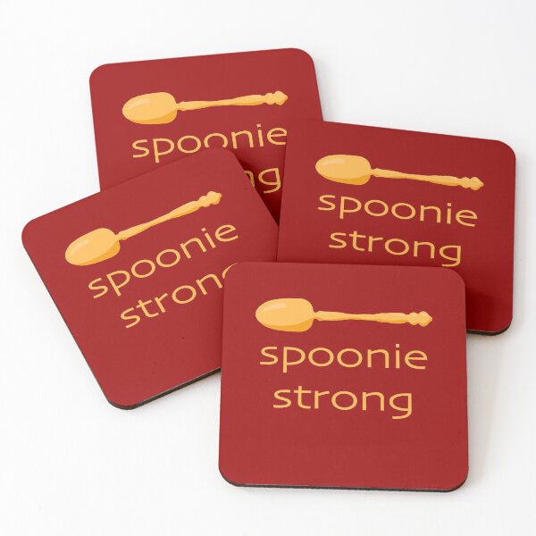 Item preview, Spoonie Strong (Orange) designed and sold by KelseyLovelle.
