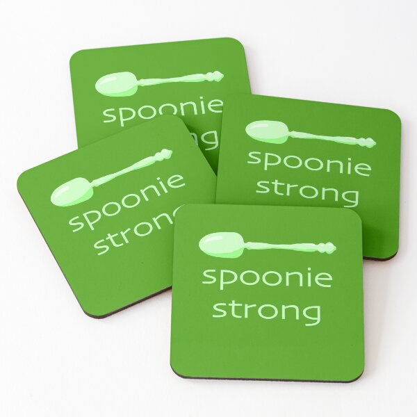 Item preview, Spoonie Strong (Light Green) designed and sold by KelseyLovelle.