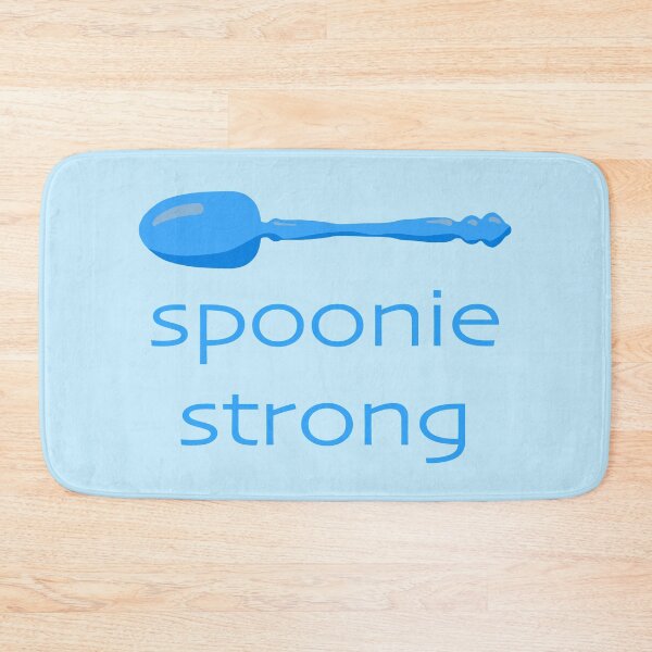 Artikelvorschau, Spoonie Strong (Blau) entworfen und verkauft von KelseyLovelle.