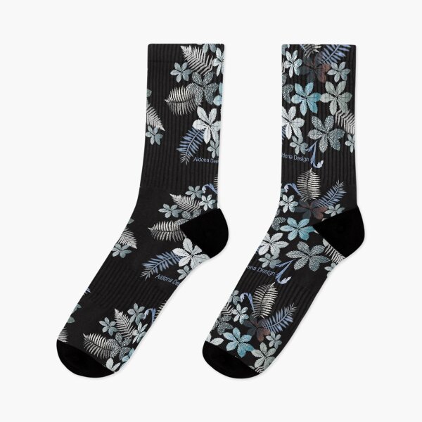 Item preview, Simply Blue textures ferns & flowers designed and sold by aldona.