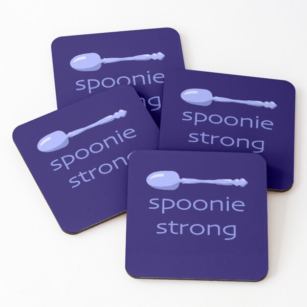 Item preview, Spoonie Strong (Periwinkle) designed and sold by KelseyLovelle.