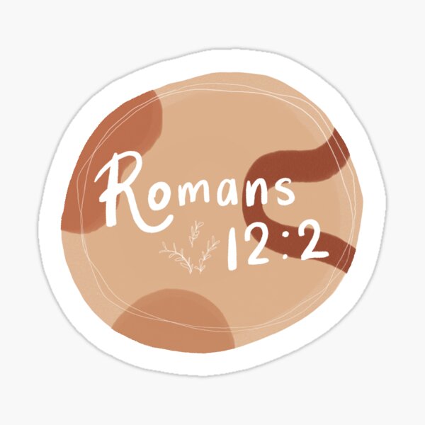 Romans 12:2 Sticker