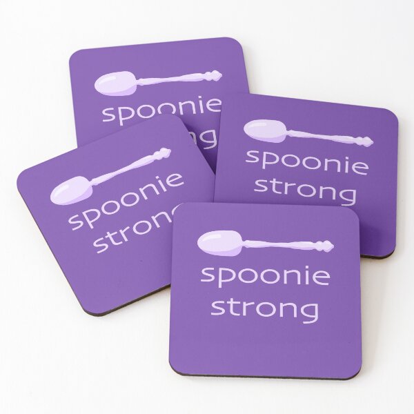 Item preview, Spoonie Strong (Light Purple) designed and sold by KelseyLovelle.