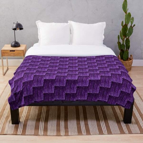 Purple Shimmer, Party Sparkles, Throw Blanket