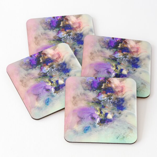 Item preview, Encaustic art, Mixed Media art, It's Storm Freya  designed and sold by MitchikoSko.