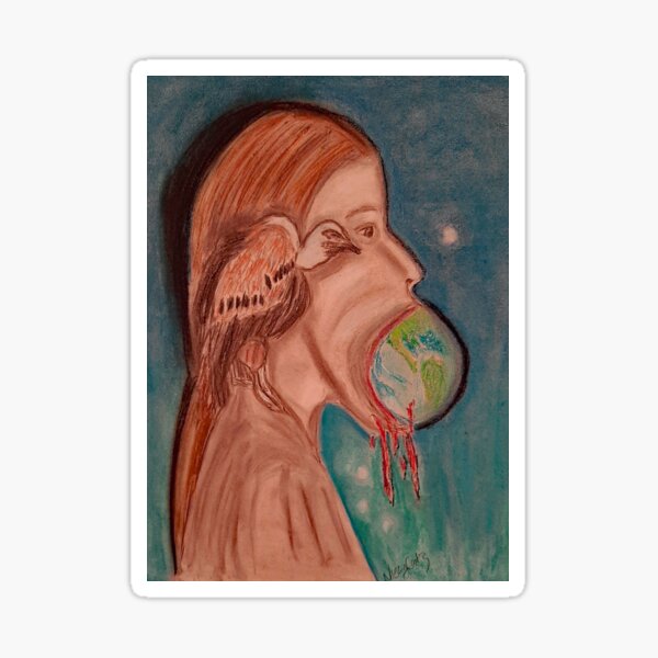 Consuming our World Sticker