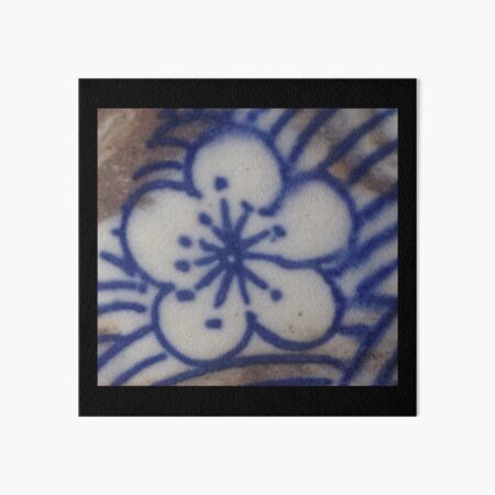 Blue Bloom Art Board Print