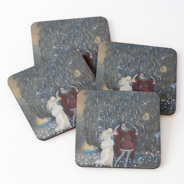 Item preview, Lena dances with the knight by John Bauer 1915 designed and sold by immortalpeaches.