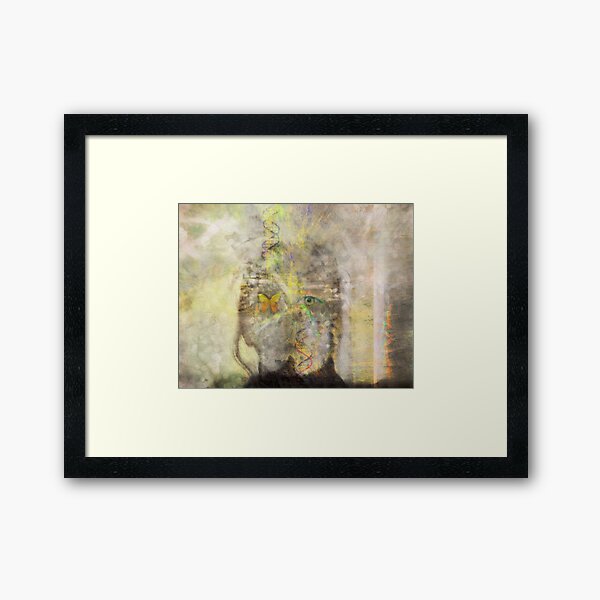 Now the DNA Framed Art Print