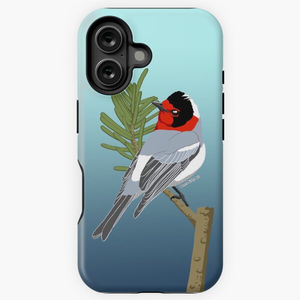 Item preview, Red-Faced Warbler designed and sold by BennuBirdy.