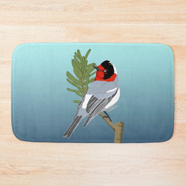 Item preview, Red-Faced Warbler designed and sold by BennuBirdy.