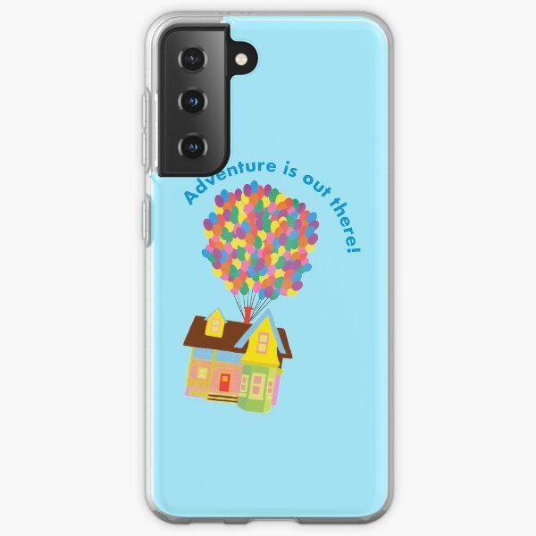 Balloon House Sticker Samsung Galaxy Soft Case