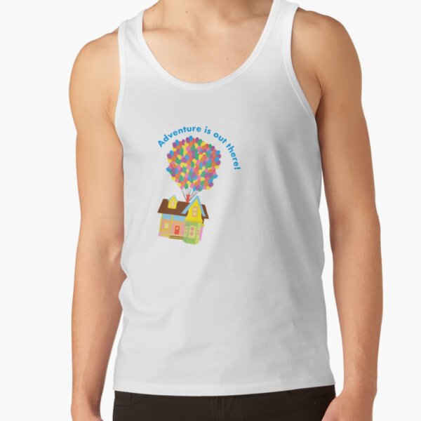 Balloon House Sticker Tank Top