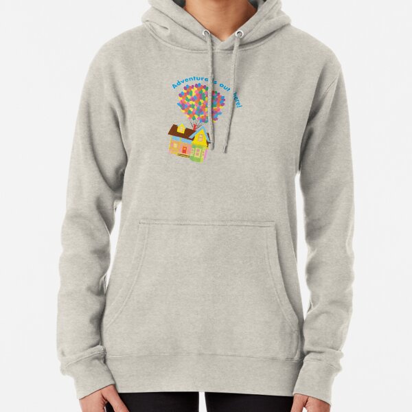 Balloon House Sticker Pullover Hoodie