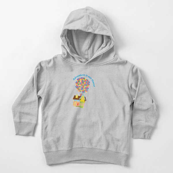 Balloon House Sticker Toddler Pullover Hoodie