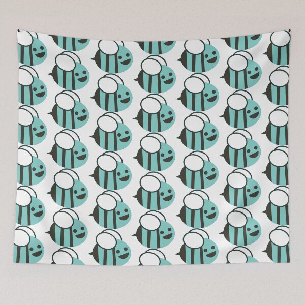 Item preview, Baby Bee | Bumble Bee | Honey Bee | Cartoon Bee Teal designed and sold by JDMHoney.