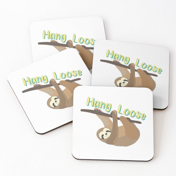 Item preview, Sloth - Hang Loose Sticker designed and sold by ericbracewell.