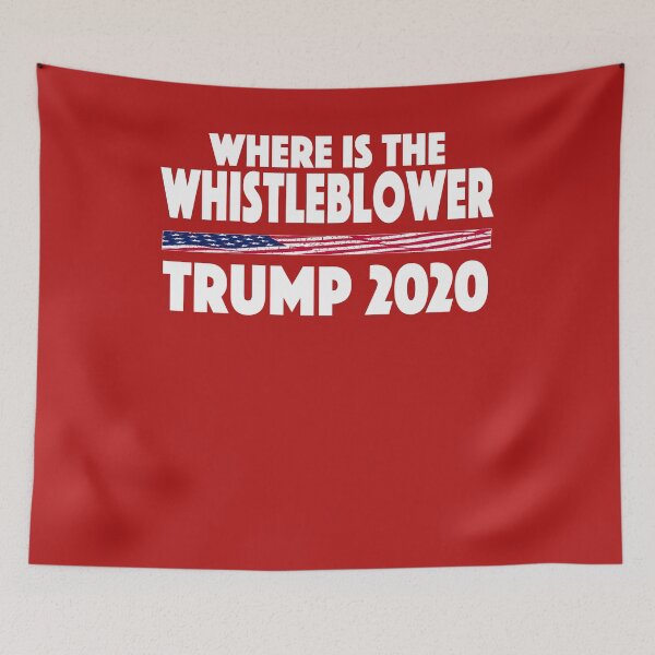 Item preview, Where is the Whistleblower Trump 2020 apparel designed and sold by SugarMootz.